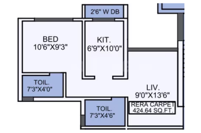 1 BHK Layout